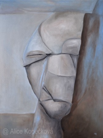 ORTELY A MILOSTI, 2022, 80X60, OLEJ